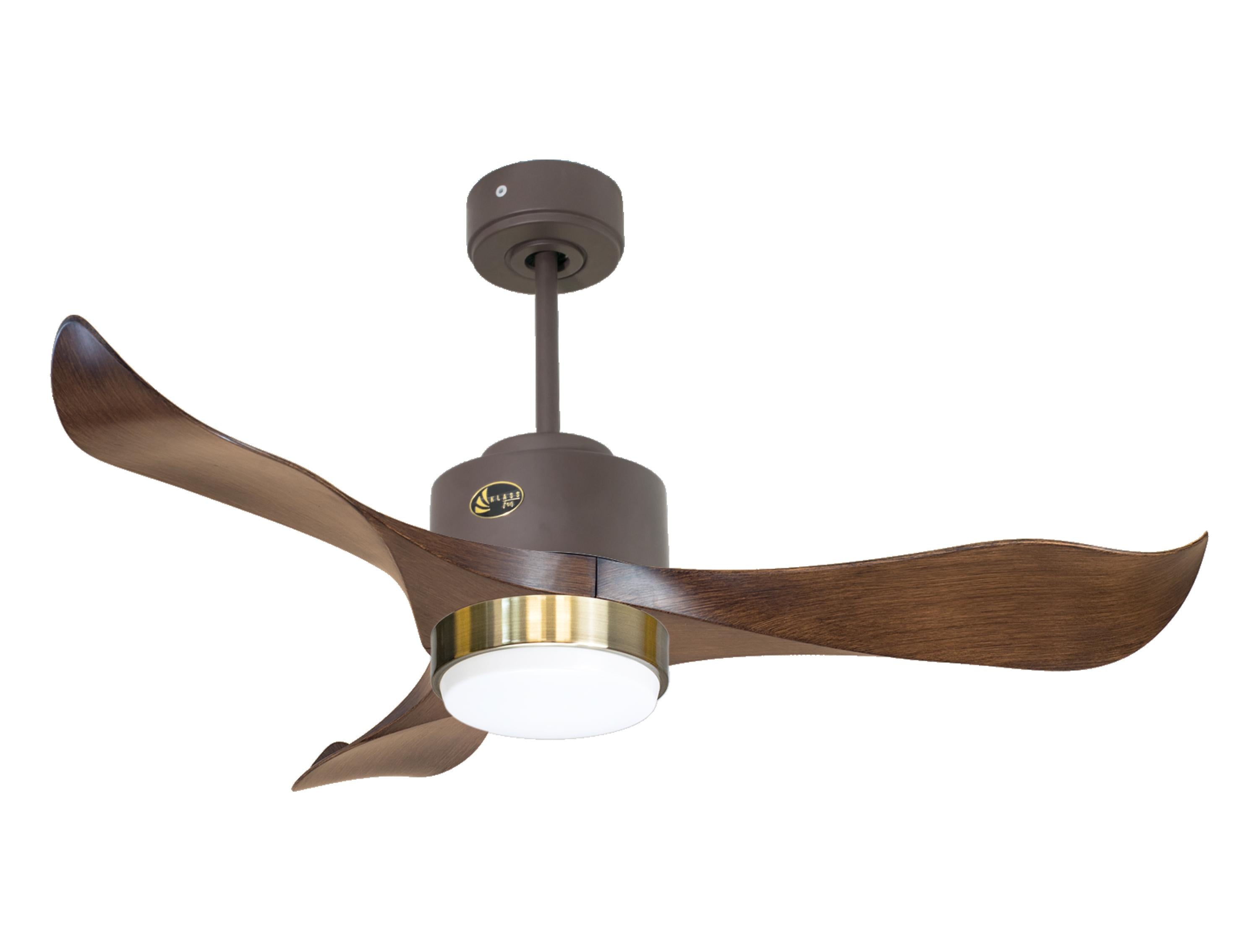 Ventilatore a soffitto ultra silenzioso e a basso consumo DC WakatobiD106C02LED65404