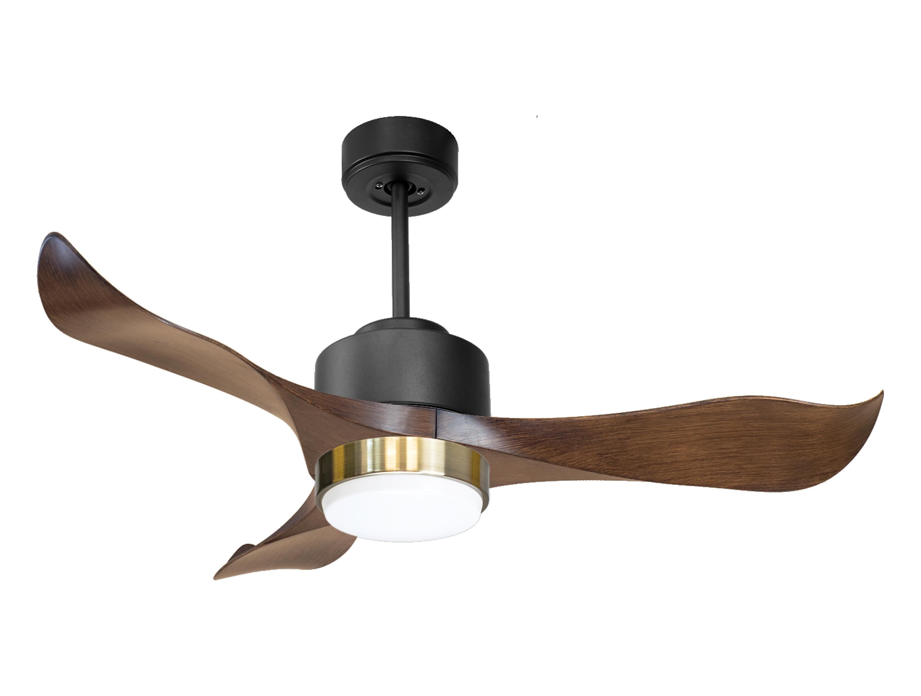 Ventilatore a soffitto ultra silenzioso e a basso consumo DC WakatobiD106C02LED70173